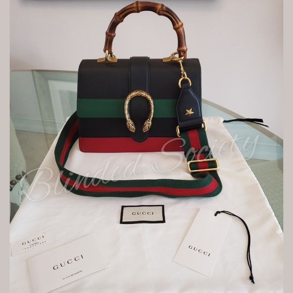 ☆☆SOLD ☆☆ Gucci Dionysus Medium Bamboo Handbag - Picture 2 of 8